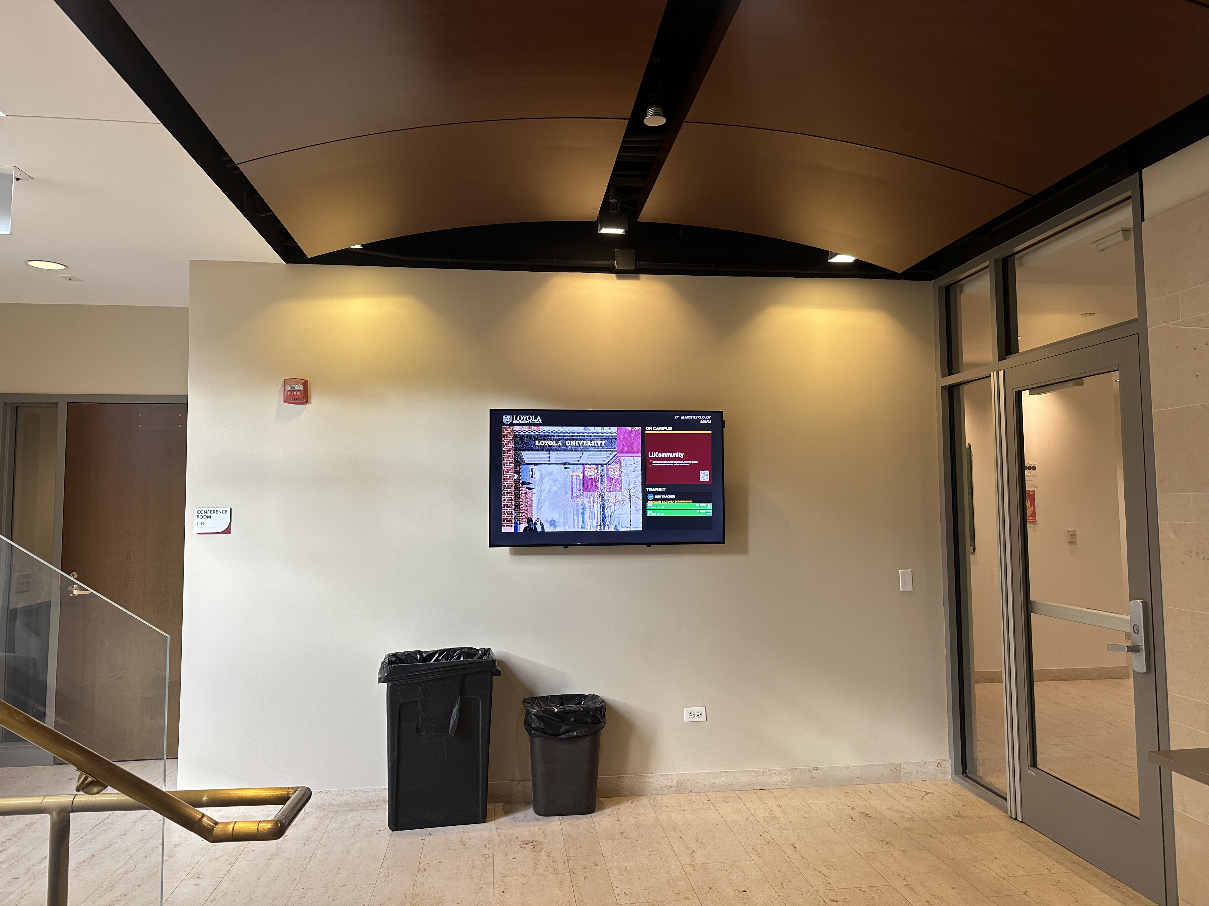 St. Josephs Hall Digital Signage